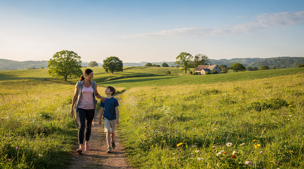 Rural Living and the Health Benefits of More Time Outdoors
